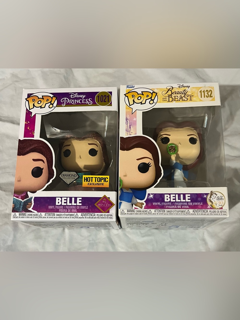 Funko Pop! Belle Duo - Brown Hair, Blue Dress